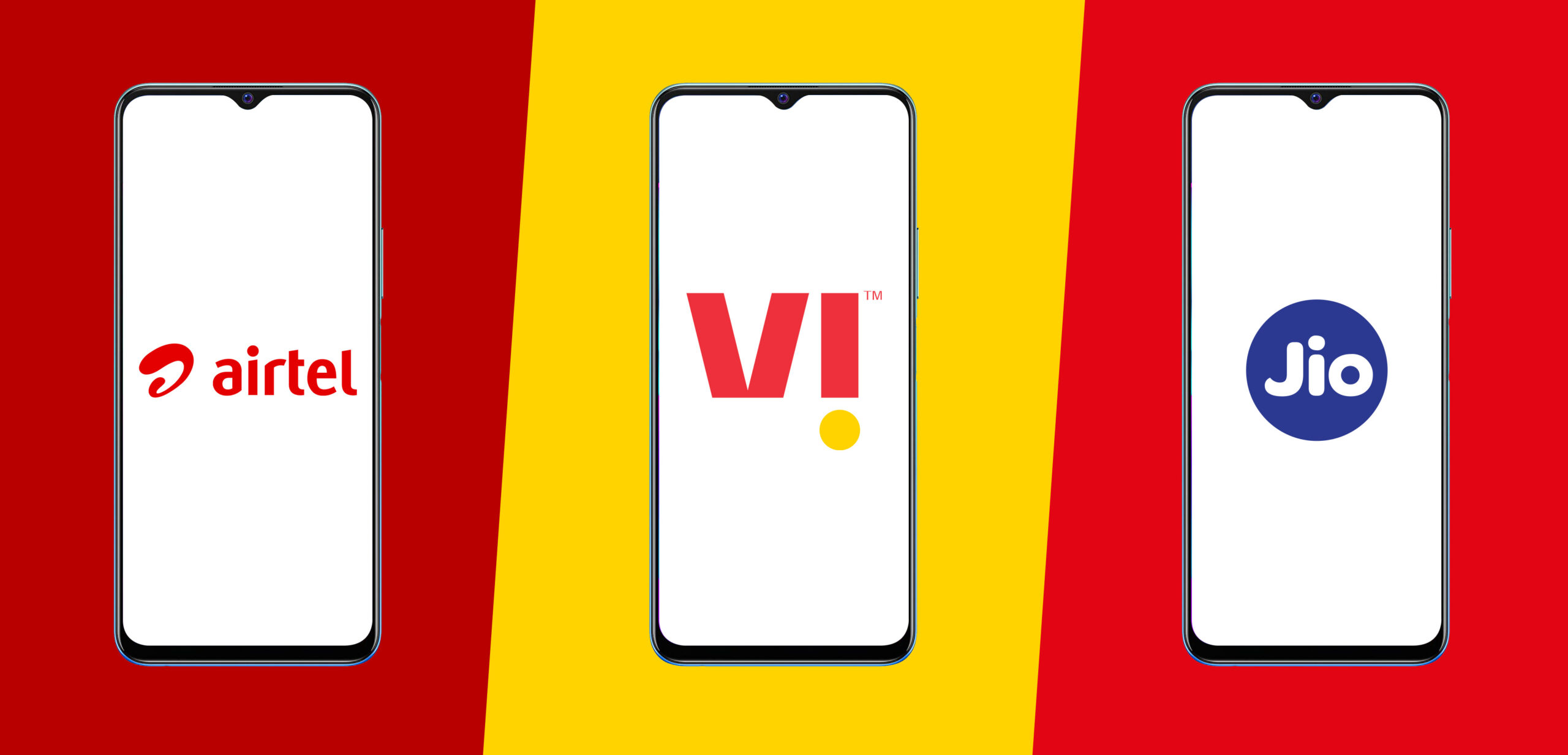 airtel vs jio vs vi new prepaid plans compare