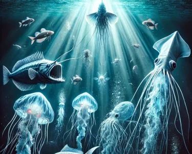 Deep Sea Creatures Coming to the Surface
