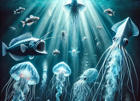 Deep Sea Creatures Coming to the Surface