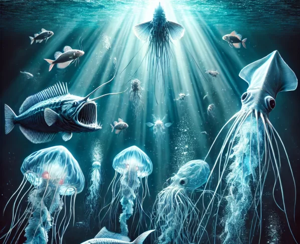 Deep Sea Creatures Coming to the Surface